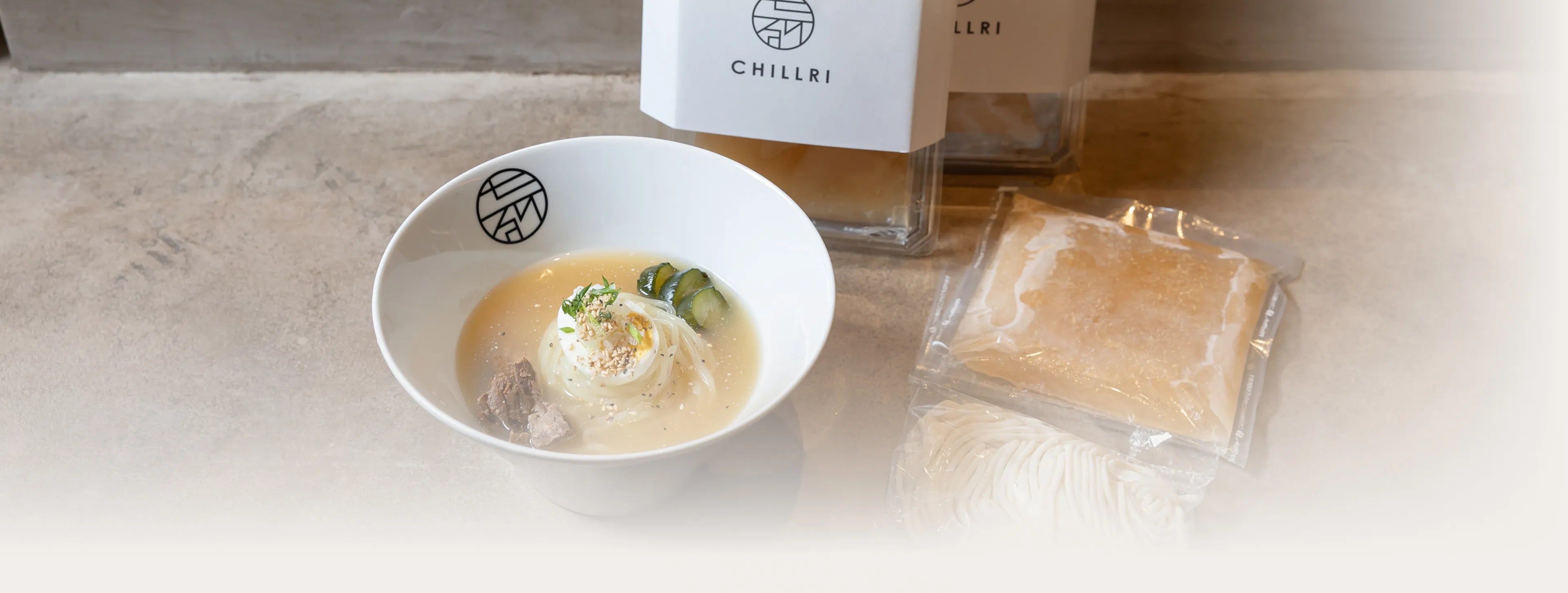 テイクアウト用冷麺